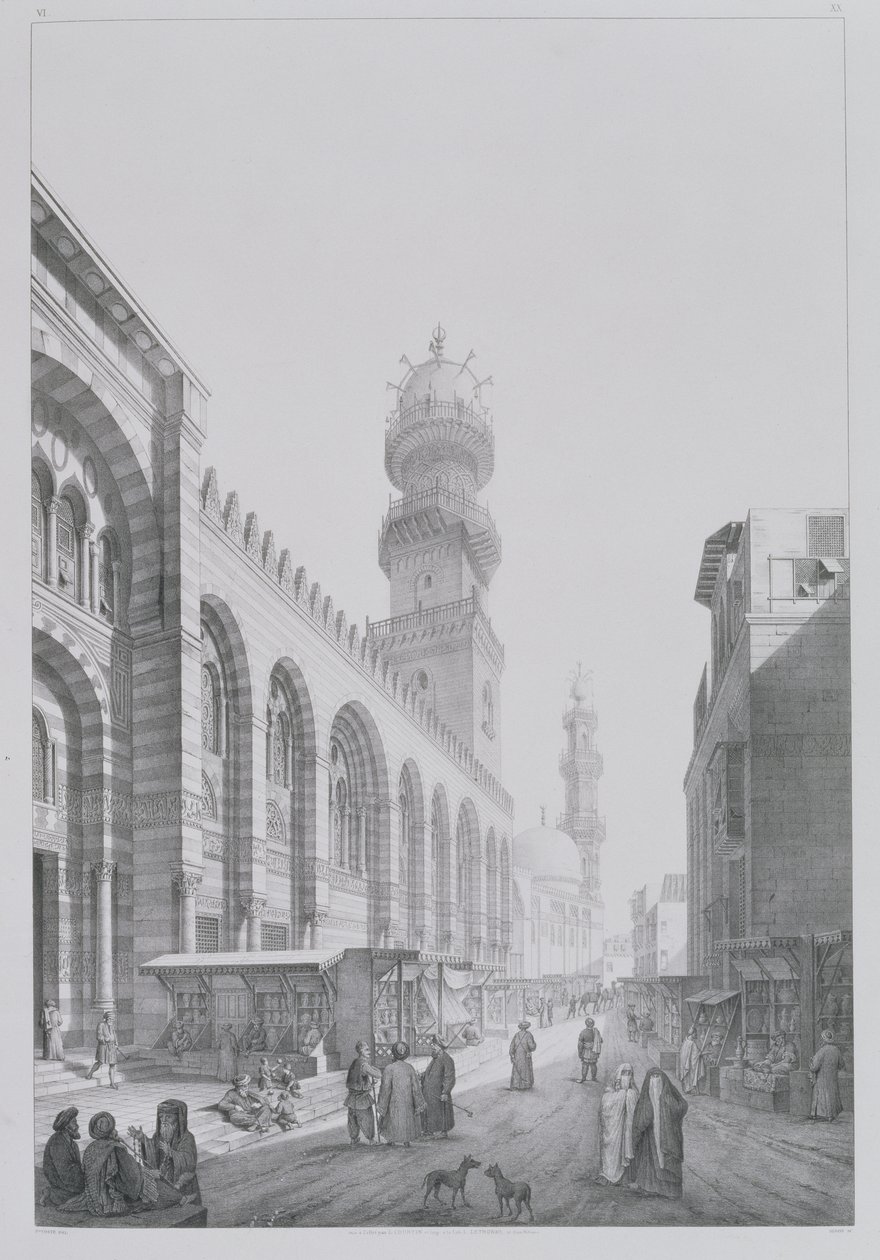 Exterior de la Mezquita de Qalaoun, lámina 20 de 