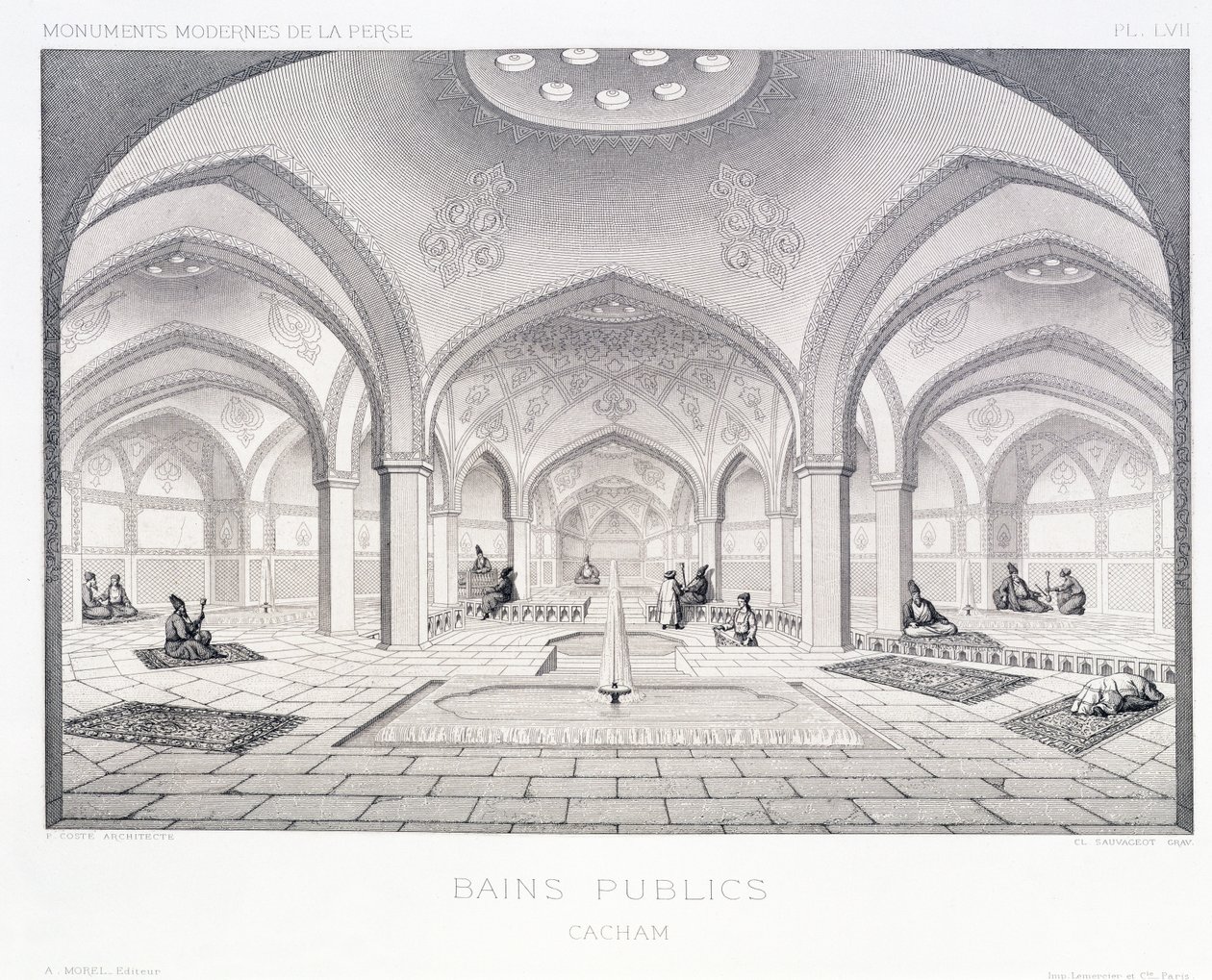 Baños Públicos en Kashan, de 