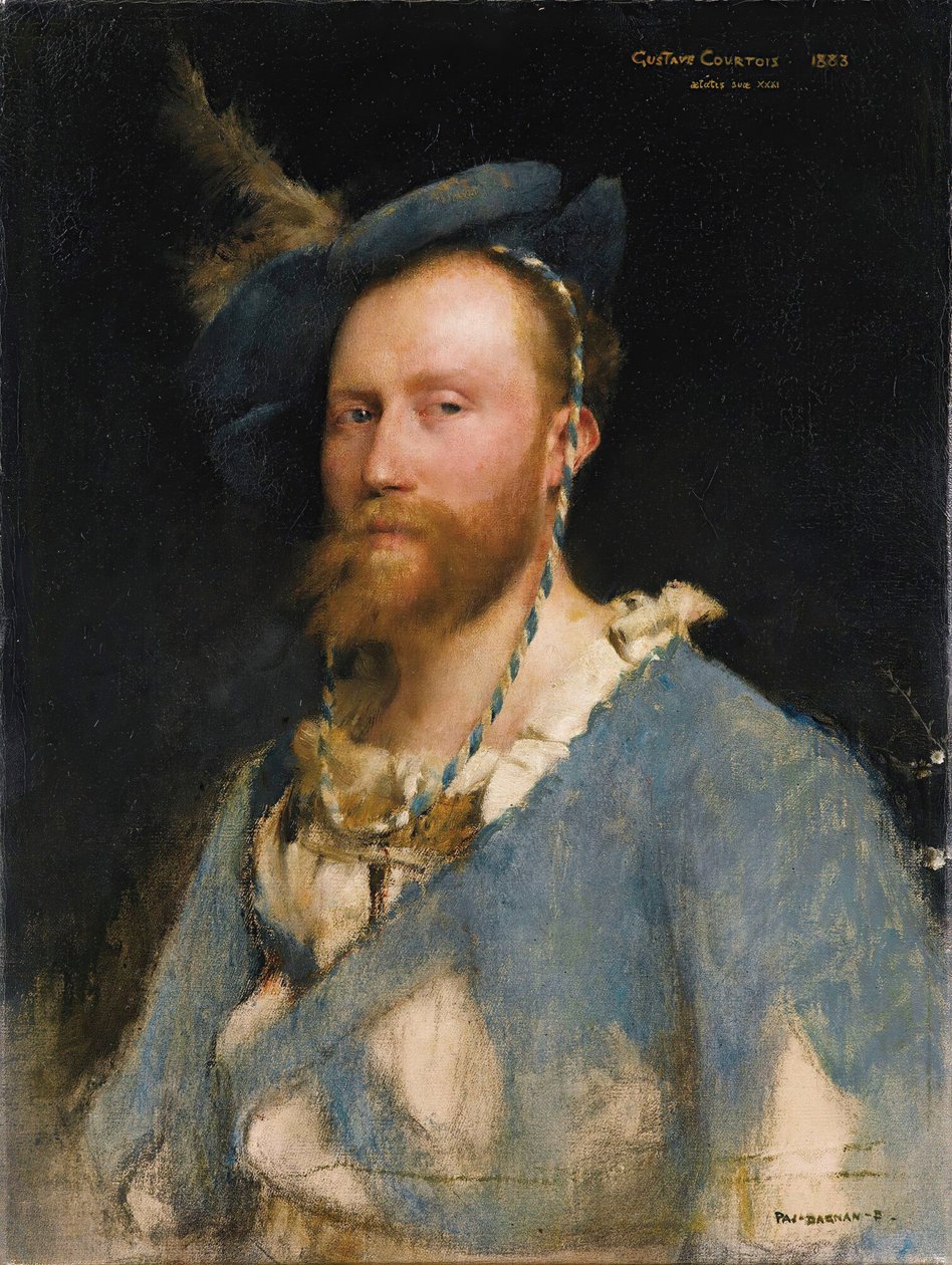 Retrato del artista Gustave Courtois, 1883 de Pascal Adolphe Jean Dagnan Bouveret