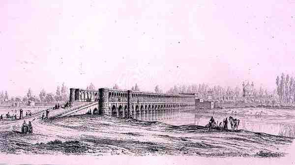 Puente Allah Verdi Khan, en Isfahan, de 