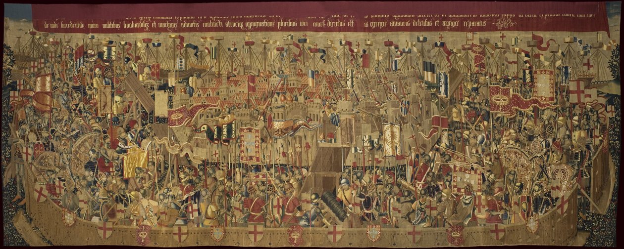 Los tapices de Pastrana, manufactura de Tournai, probablemente del taller de Passchier Grenier, c.1471 - 1475 (tapiz) de Pasquier (workshop of) Grenier
