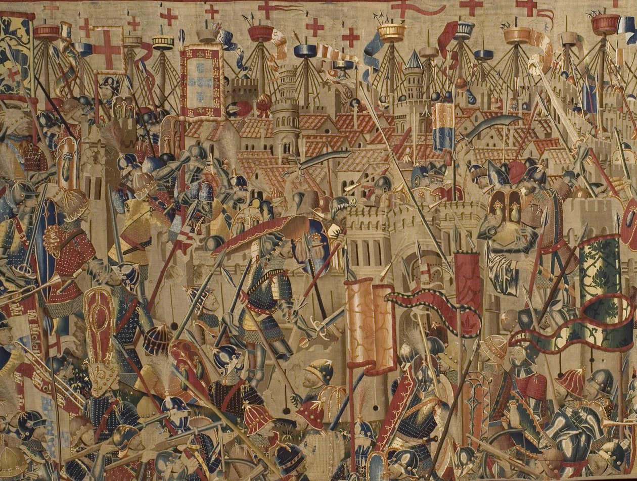 Los tapices de Pastrana, manufactura de Tournai, probablemente del taller de Passchier Grenier, c.1471 - 1475 (tapiz) de Pasquier (workshop of) Grenier