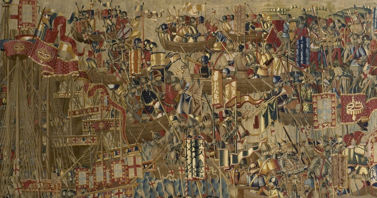 Los tapices de Pastrana, manufactura de Tournai, probablemente del taller de Passchier Grenier, c.1471 - 1475 (tapiz) de Pasquier (workshop of) Grenier