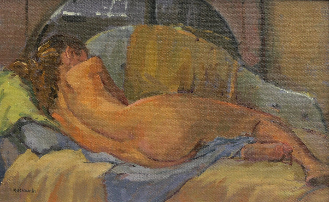 Desnudo en chaise longue, 2009 de Pat Maclaurin