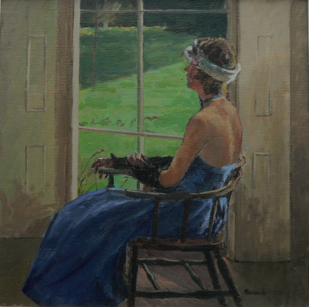 El vestido azul, 2009 de Pat Maclaurin