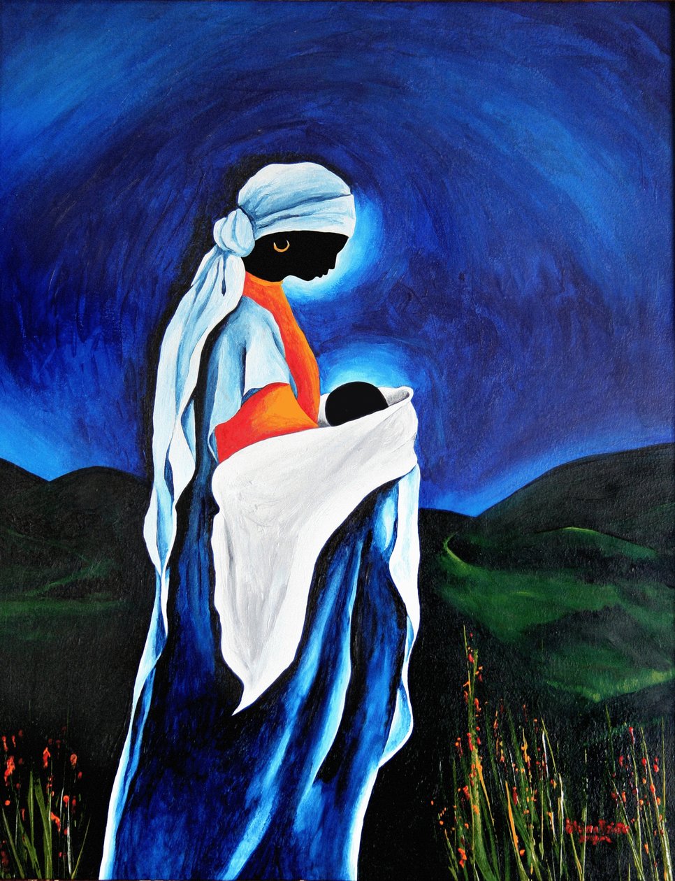Madonna y niño - Hijo amado, 2008 de Patricia Brintle