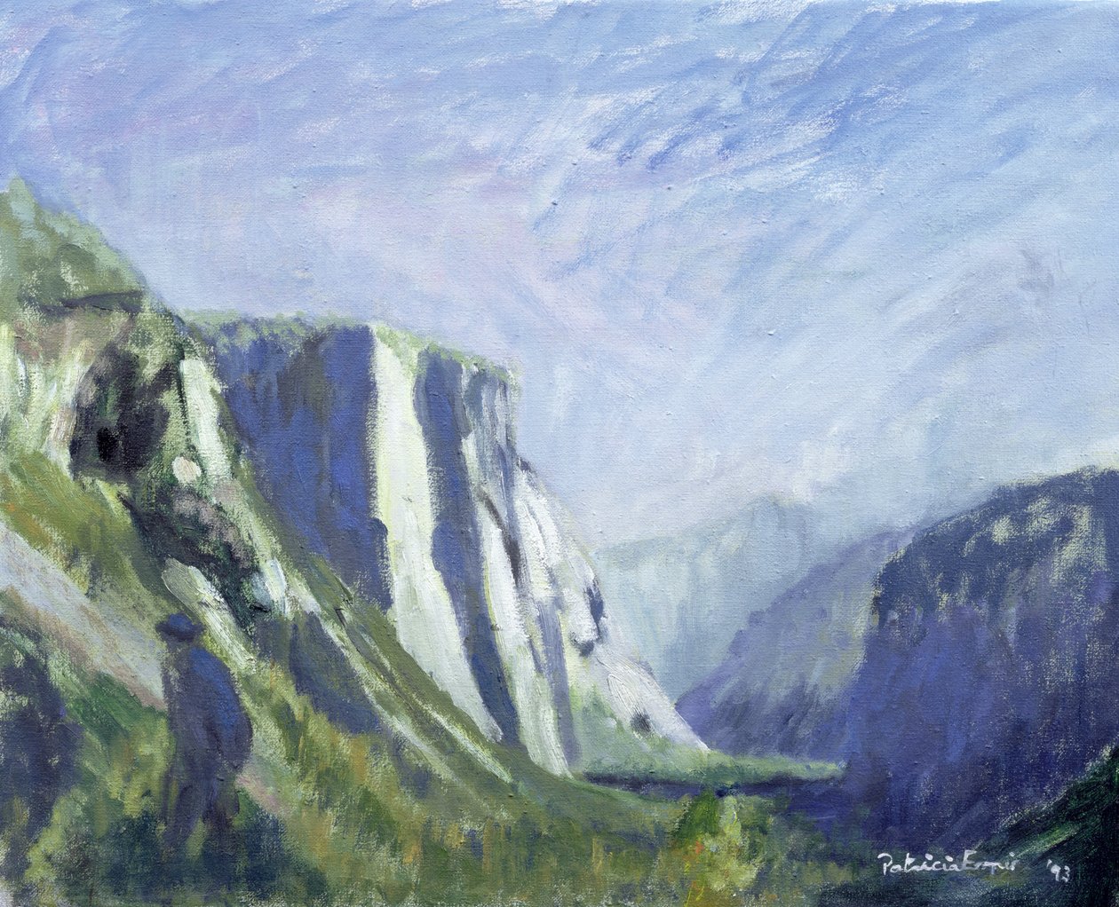 El Capitán, Parque Nacional de Yosemite, 1993 de Patricia Espir