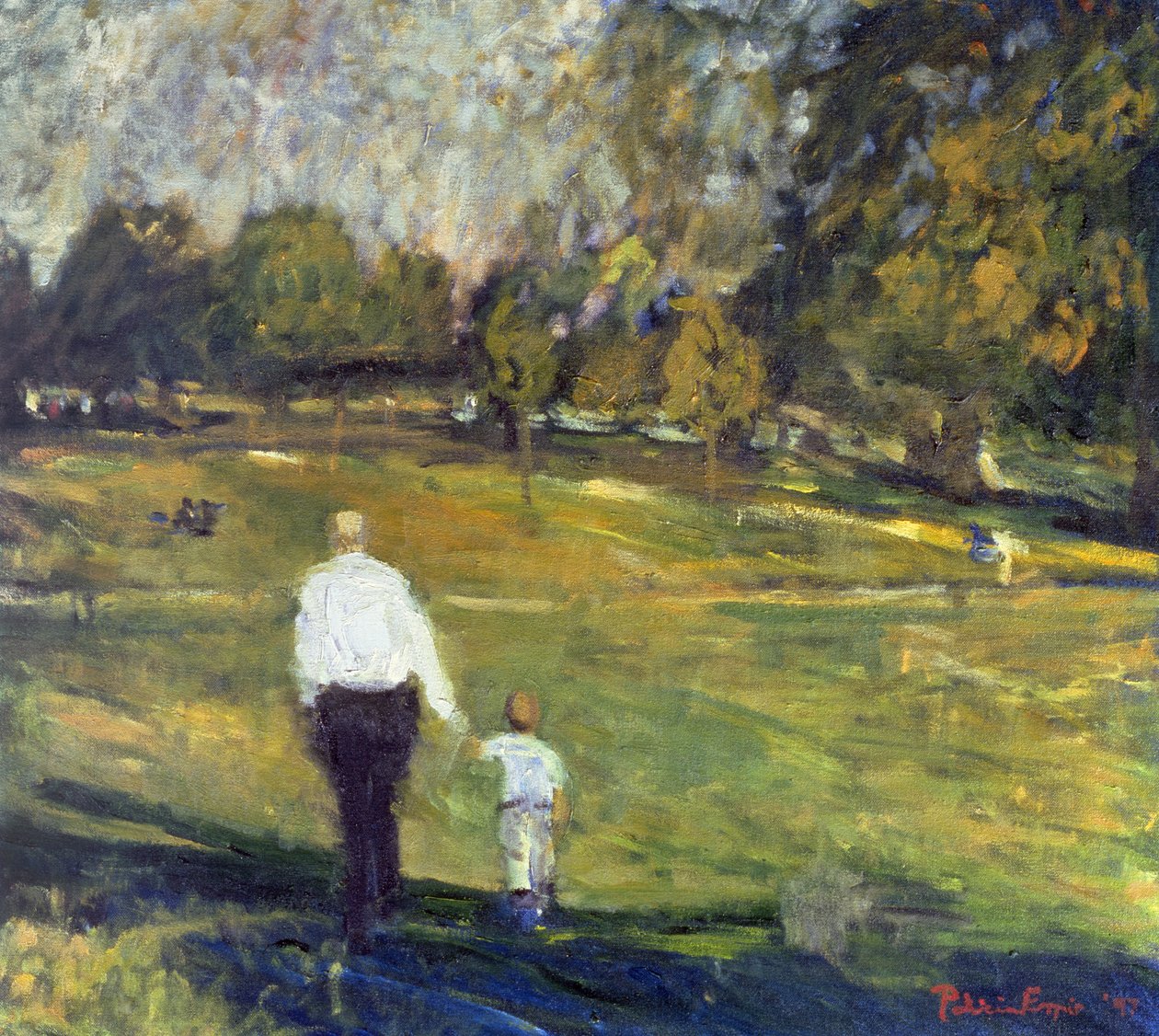 Abuelo y nieto, 1997 de Patricia Espir