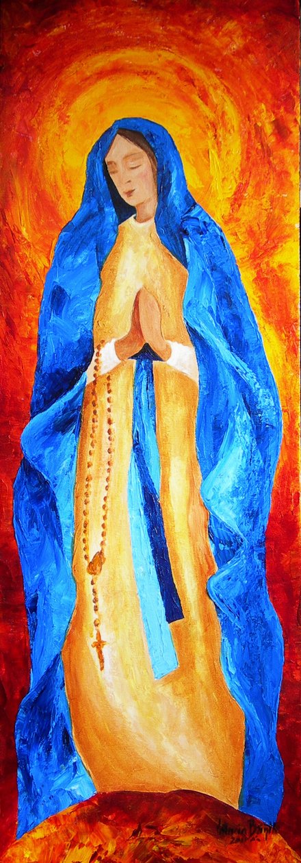 Virgen del Rosario, 2011 de Patricia Brintle
