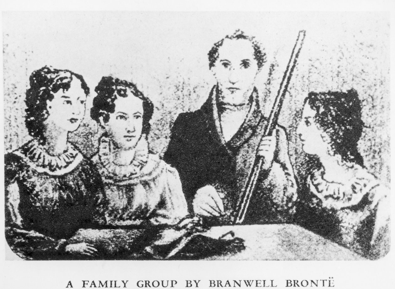 La Familia Bronte de Patrick Branwell Bronte