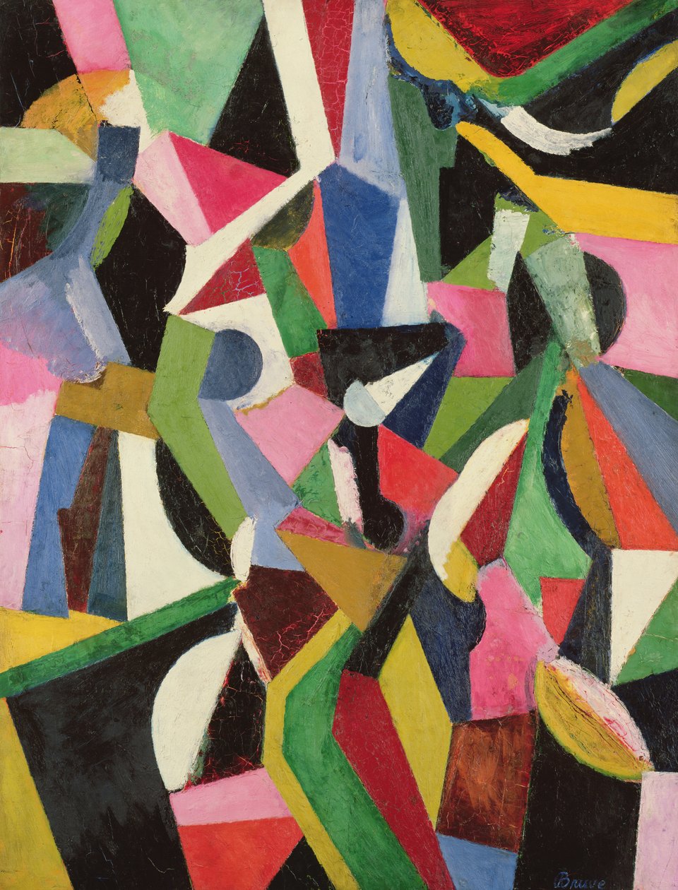 Composición I, 1916 de Patrick Henry Bruce