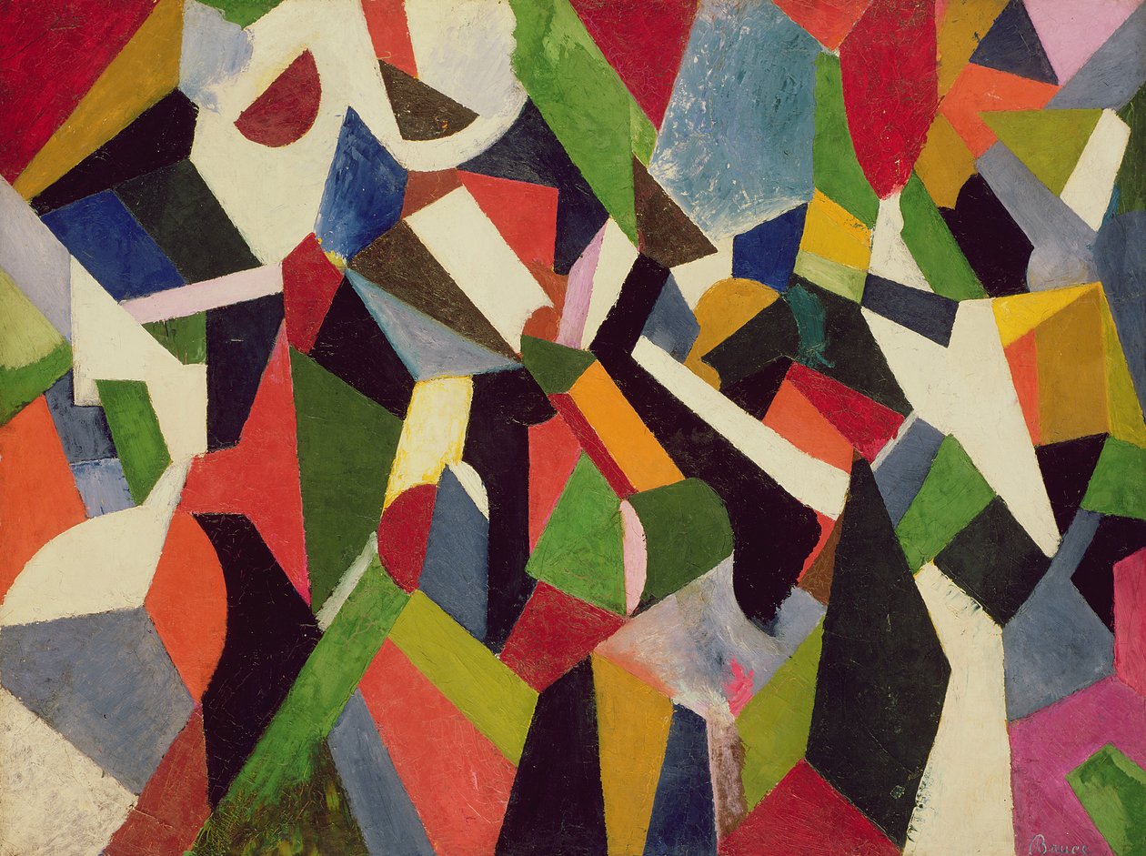 Composición II, c.1916 de Patrick Henry Bruce