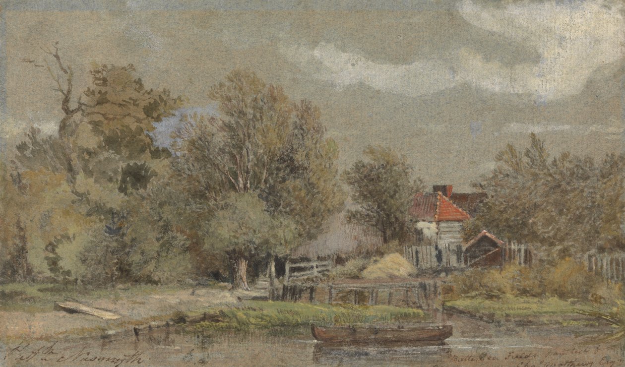 Battersea Fields, Pintado para Charles Matthews, Esq. de Patrick Nasmyth