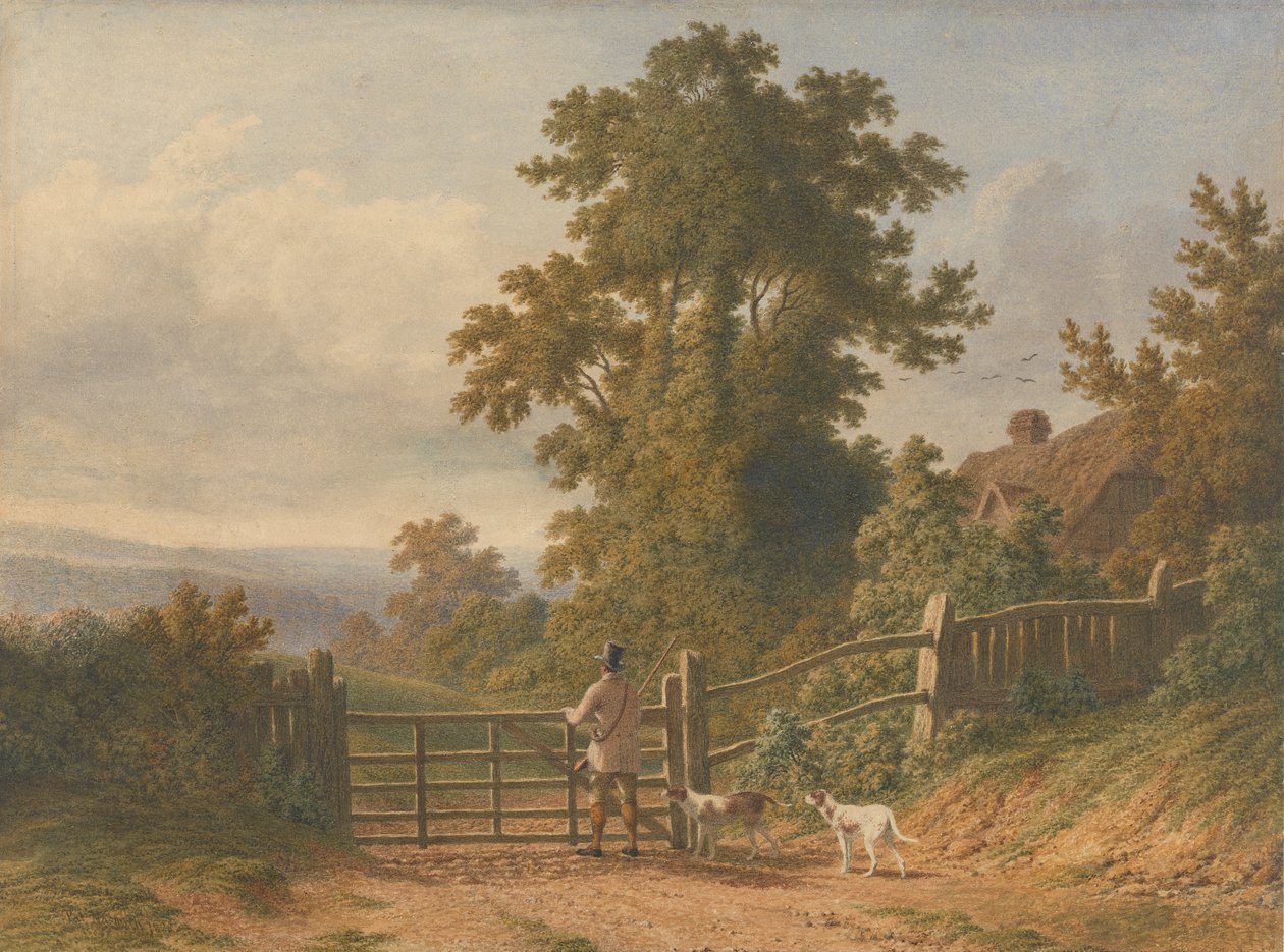 El deportista y sus perros de Patrick Nasmyth
