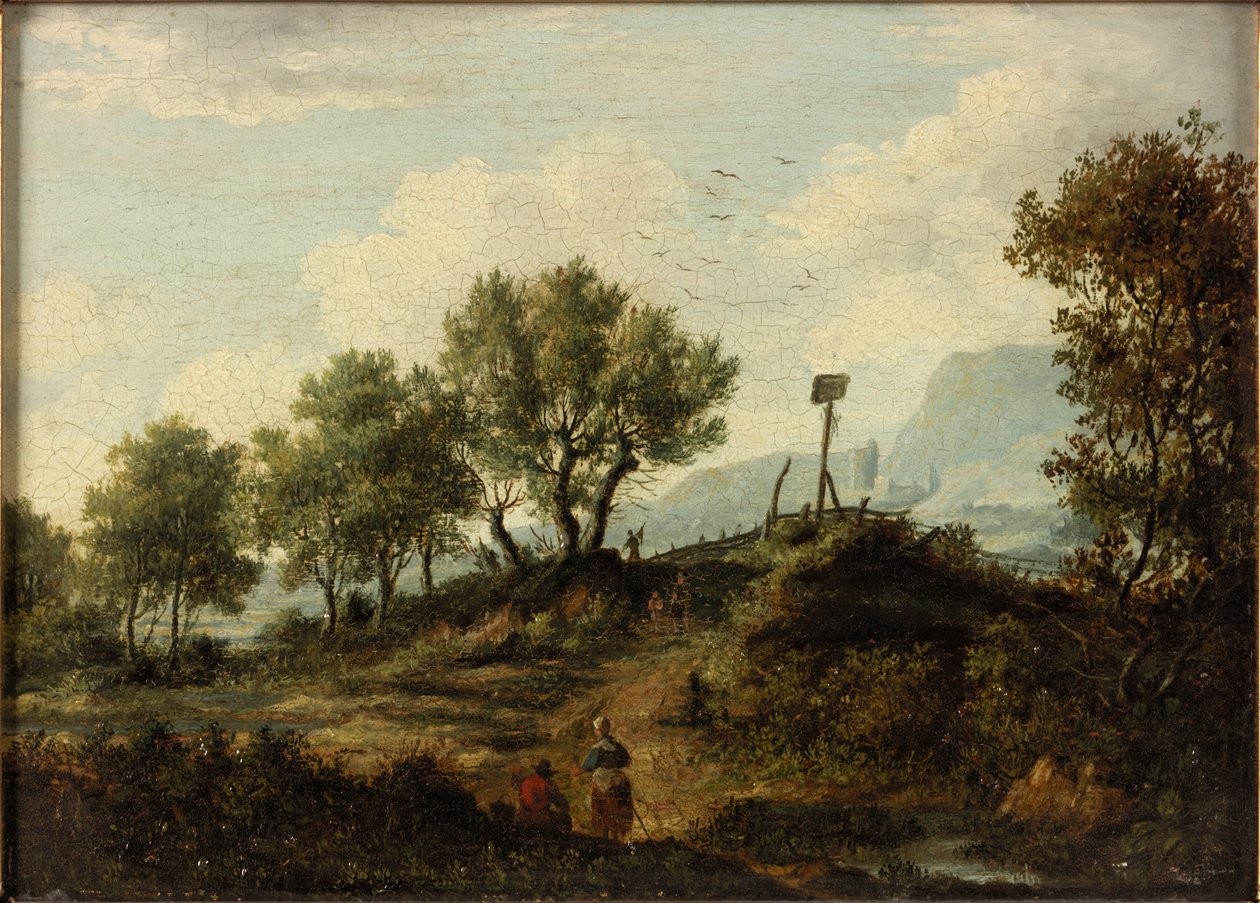 Los Aberuchills (Las colinas de Loch Aber), 1824 de Patrick Nasmyth
