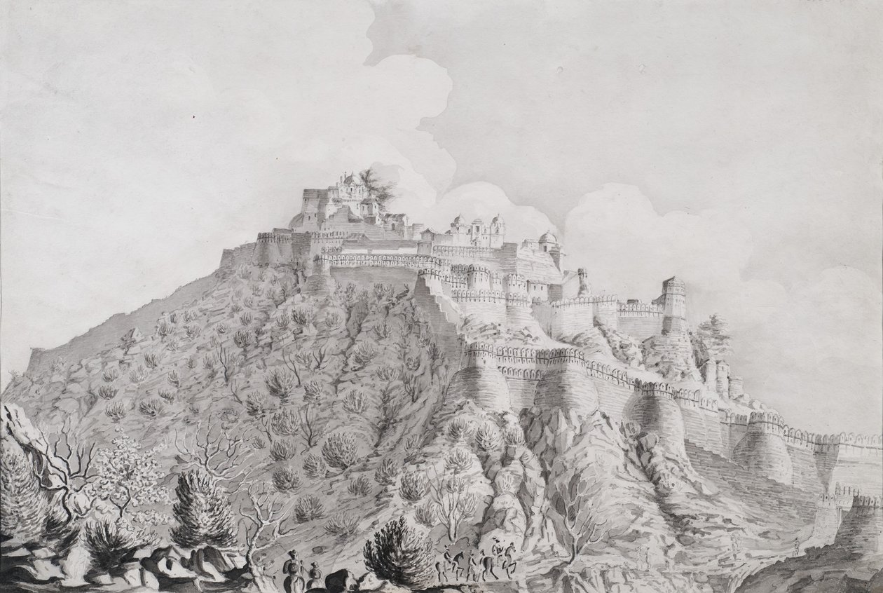 Ciudadela de la fortaleza de la colina de Komulmer de Patrick Waugh