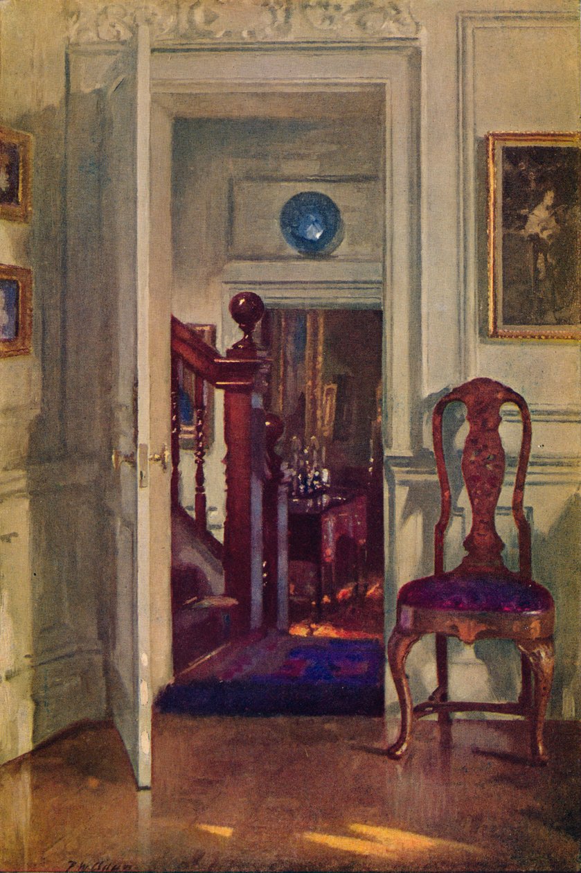 Un interior en Hove, siglo XIX de Patrick William Adam