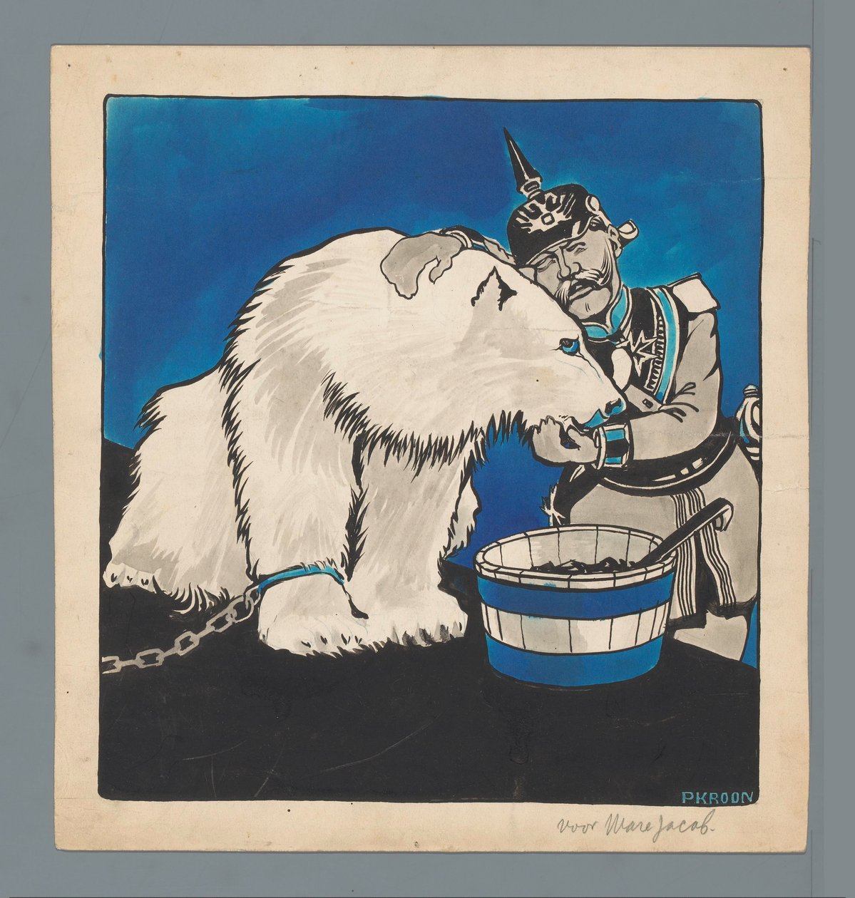 Alemania y Rusia de Patricq Kroon (signed by artist)