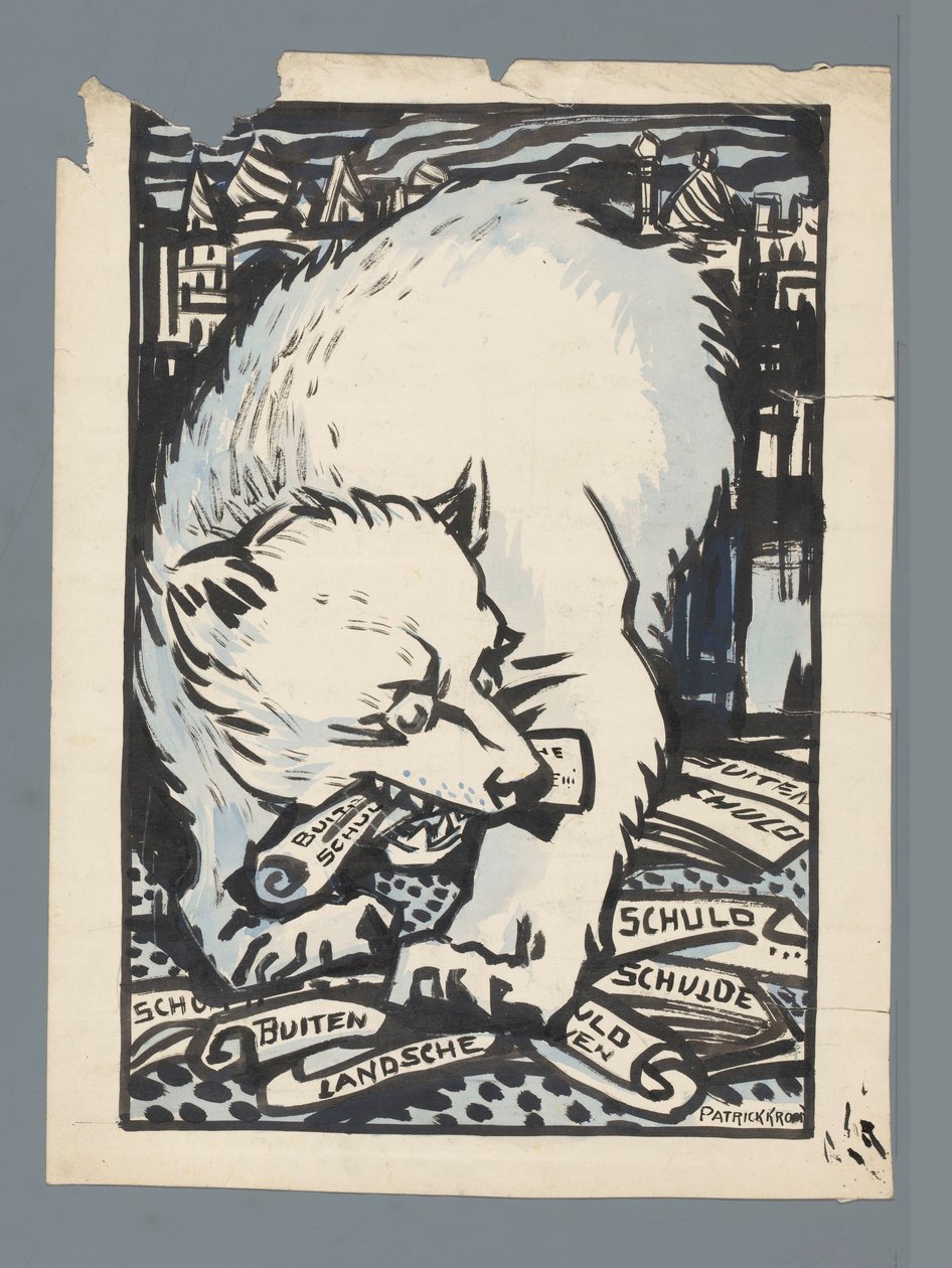 cerveza rusa de Patricq Kroon (signed by artist)