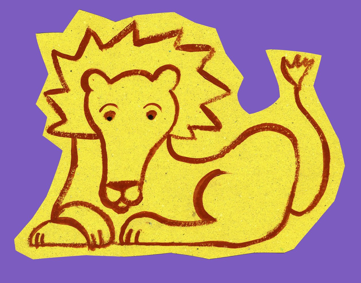 Horóscopo: el signo del león. Ilustración de P. La Porta. de Patrizia La Porta