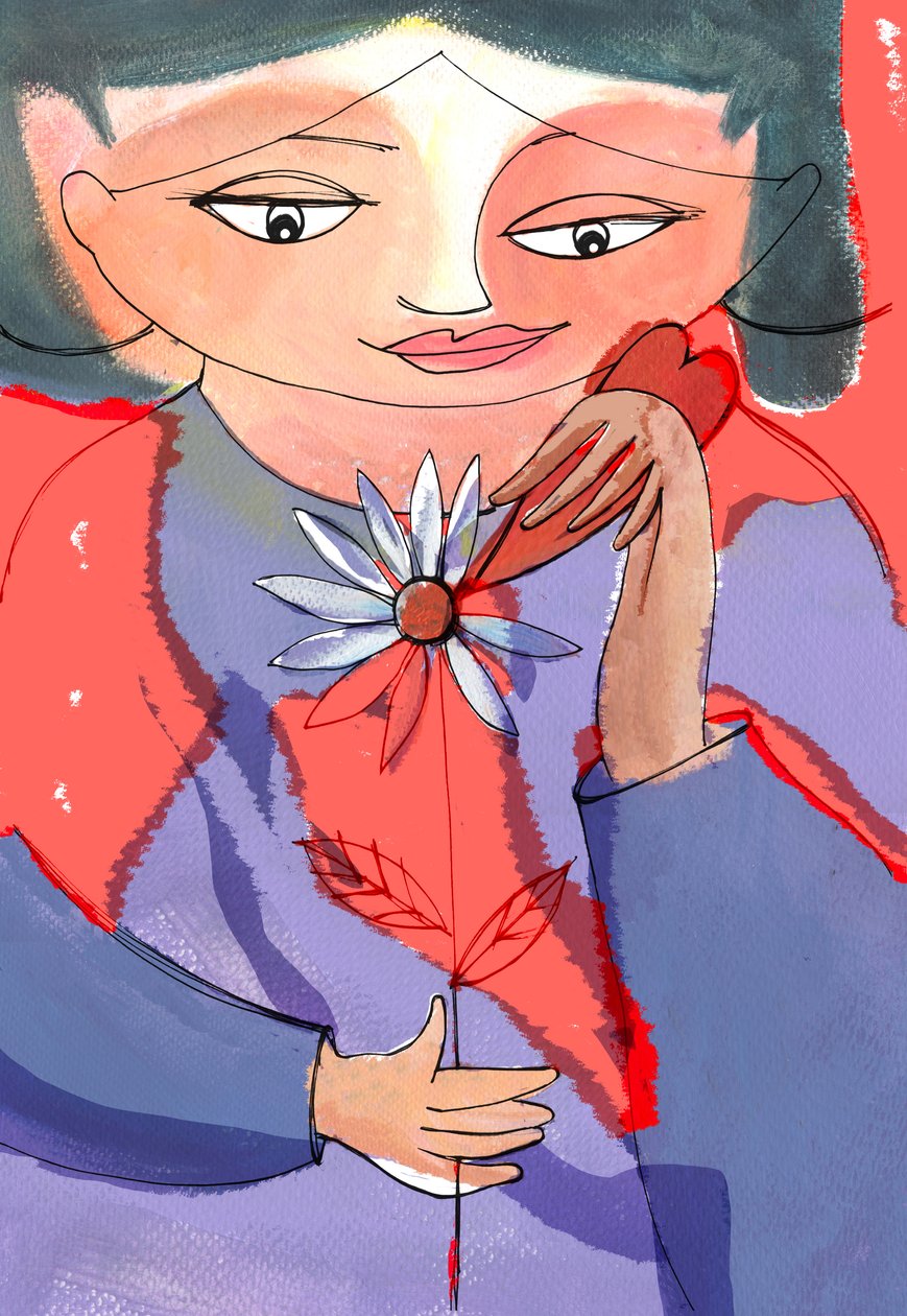 Love, 2025 (Acrílico; digital) de Patrizia La Porta