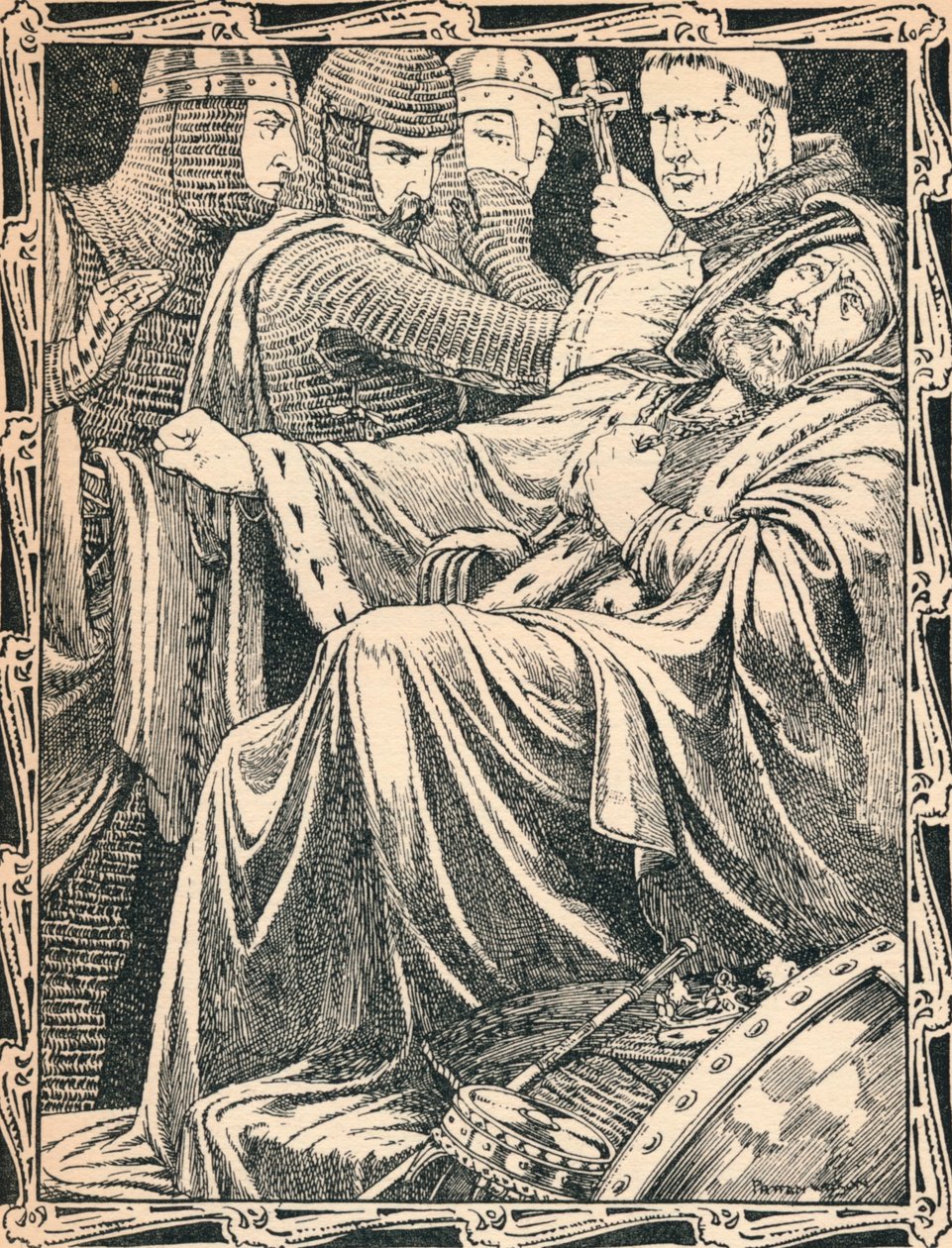 La muerte del Rey Juan, 1902 de Patten Wilson