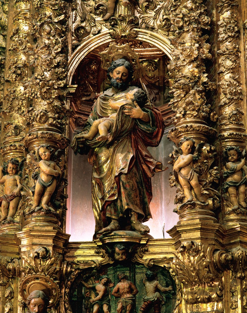 San José con el Niño Jesús de Pau Costa