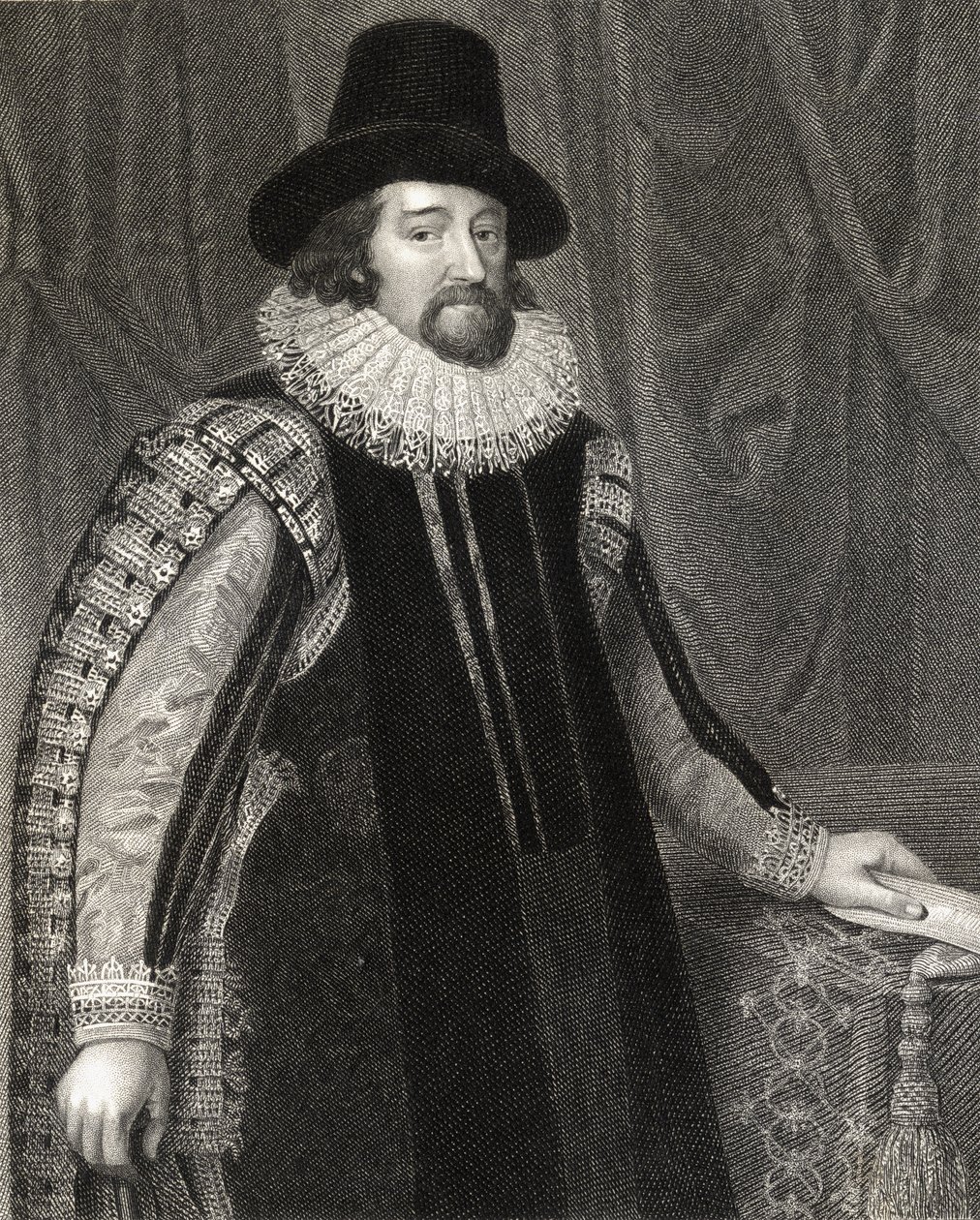 Retrato de Francis Bacon (1561-1626) Vizconde de St Albans, de 