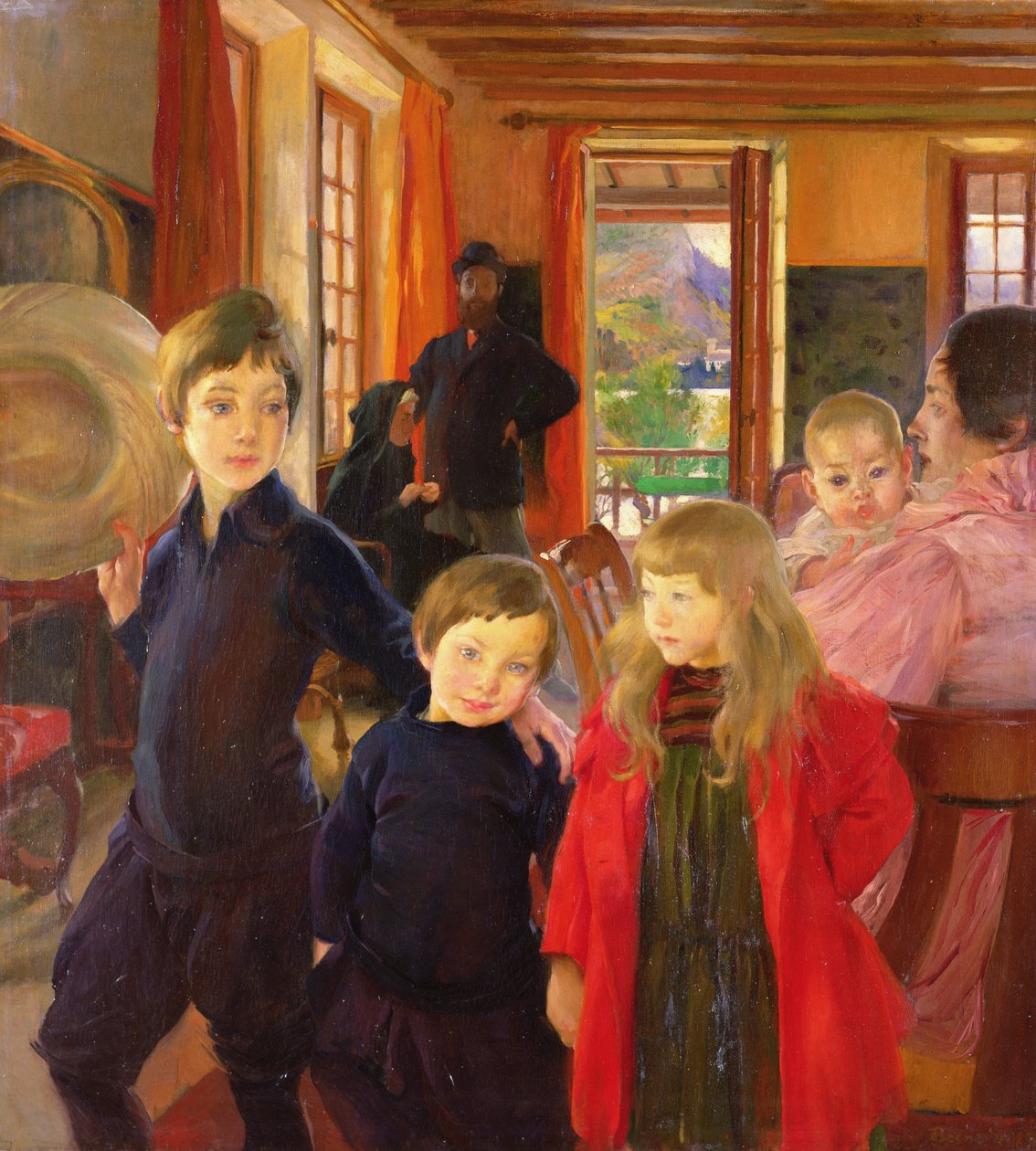 La Familia del Artista, 1890 de Paul Albert Besnard
