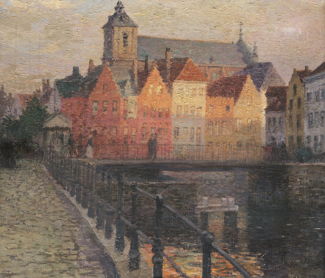 Quai de la Paille, Brujas de Paul Albert Steck