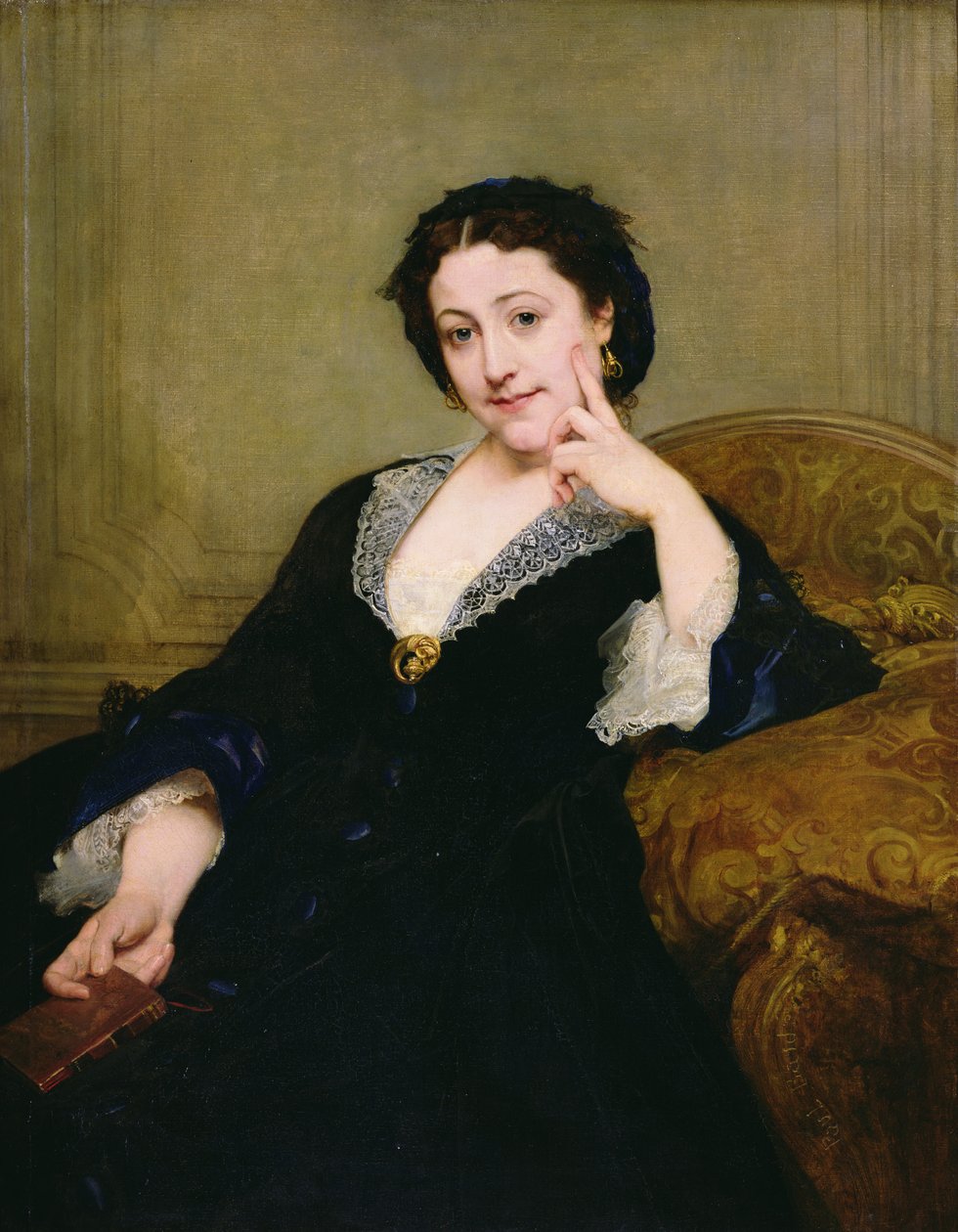 Madeleine Brohant (1833-1900) de la Comédie-Française, 1860 de Paul Baudry