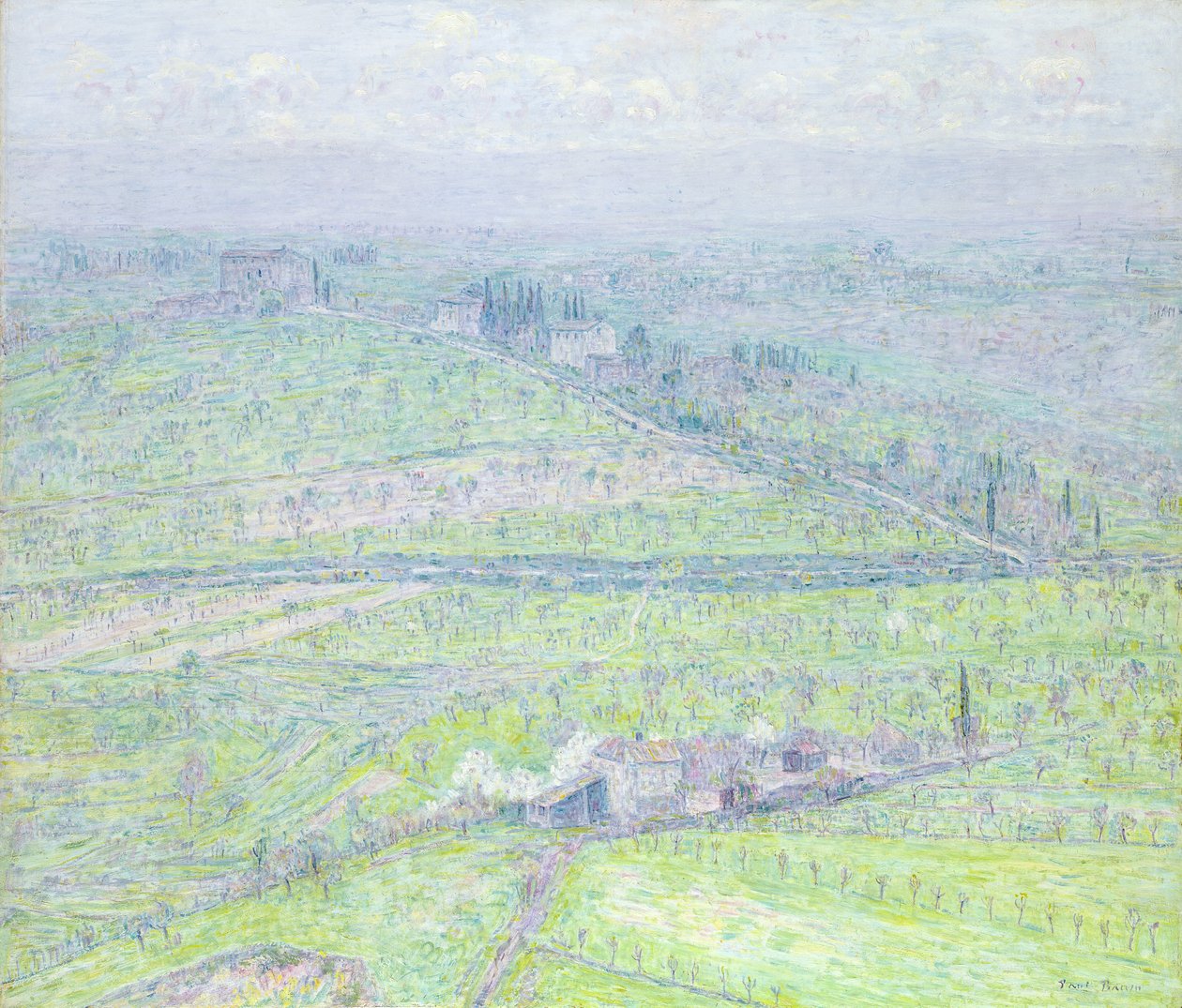 Paisaje Toscano de Paul Baum
