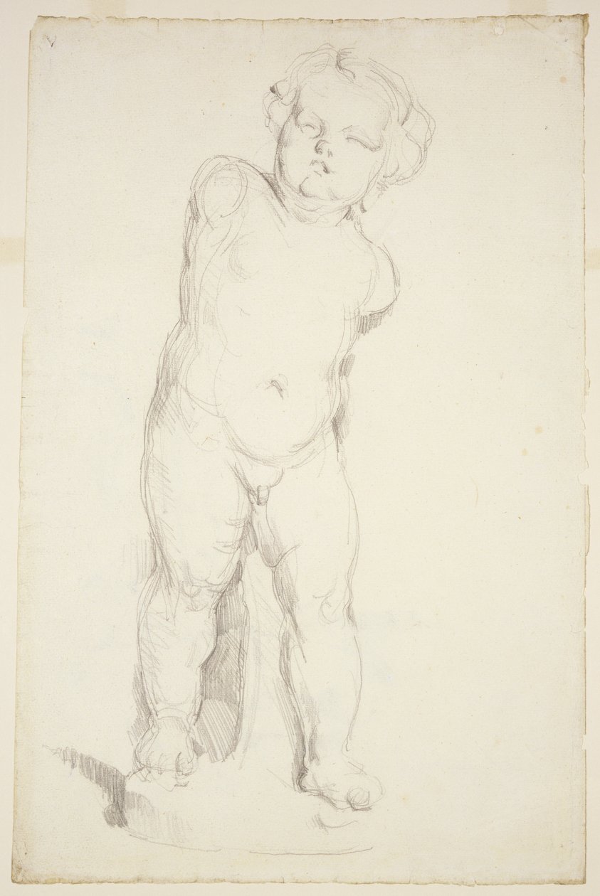 Cupido en Yeso, 1890-95 de Paul Cézanne