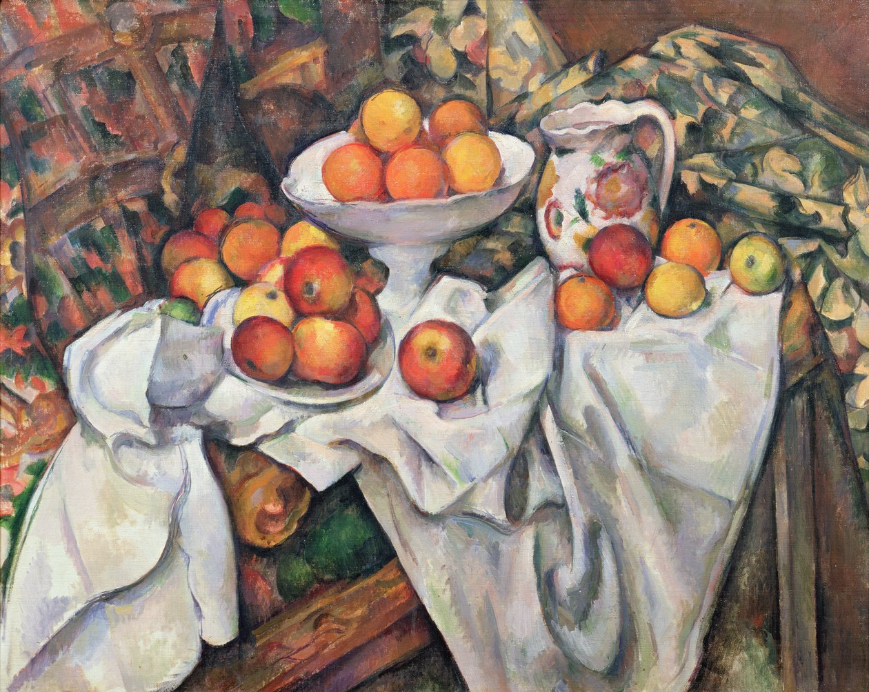 Manzanas y naranjas, 1895-1900 de Paul Cézanne