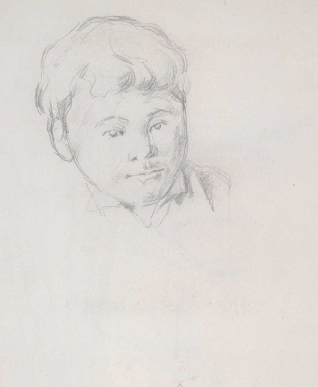 Retrato de Paul Cézanne Jr. de Paul Cézanne