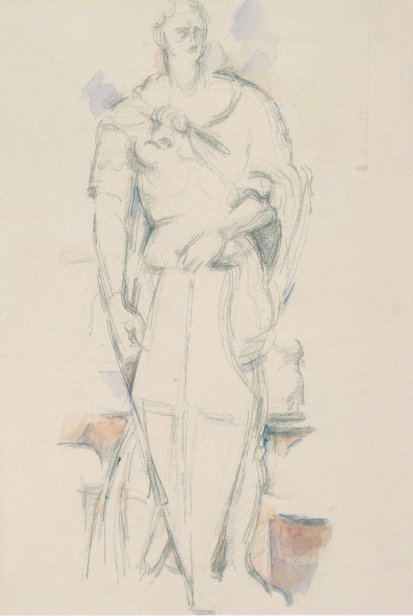 San Jorge según Donatello de Paul Cézanne
