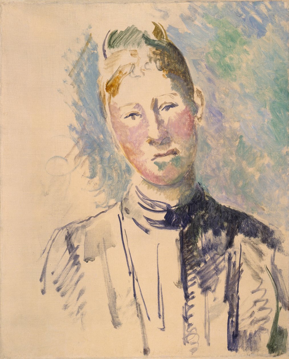 Madame Cézanne de Paul Cézanne