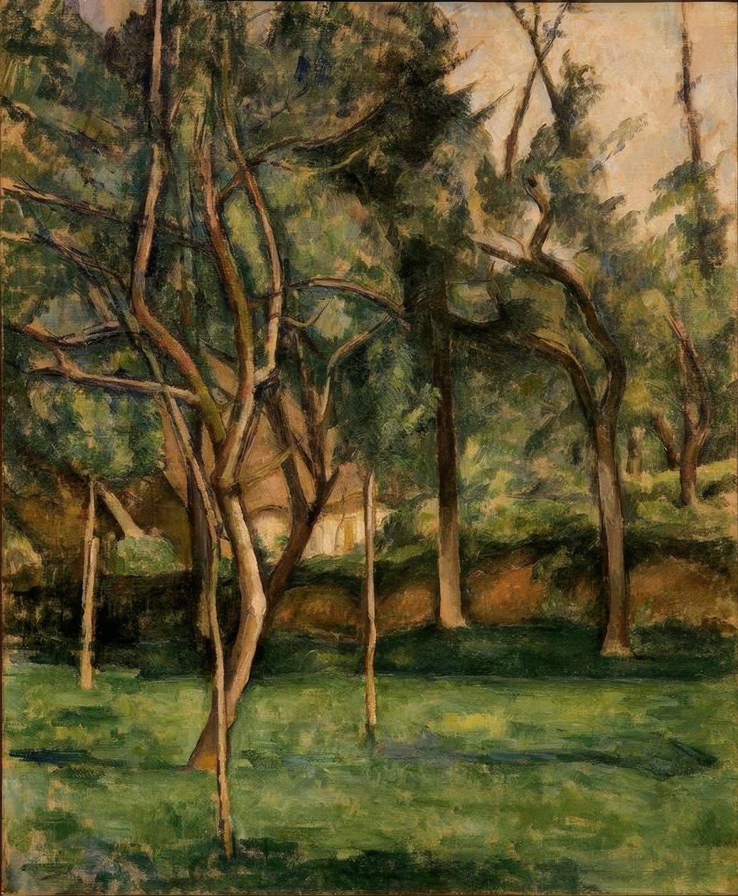 Granja en Normandía de Paul Cézanne