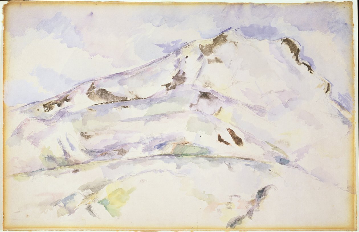 Pico de Ste. Victoire de Paul Cézanne