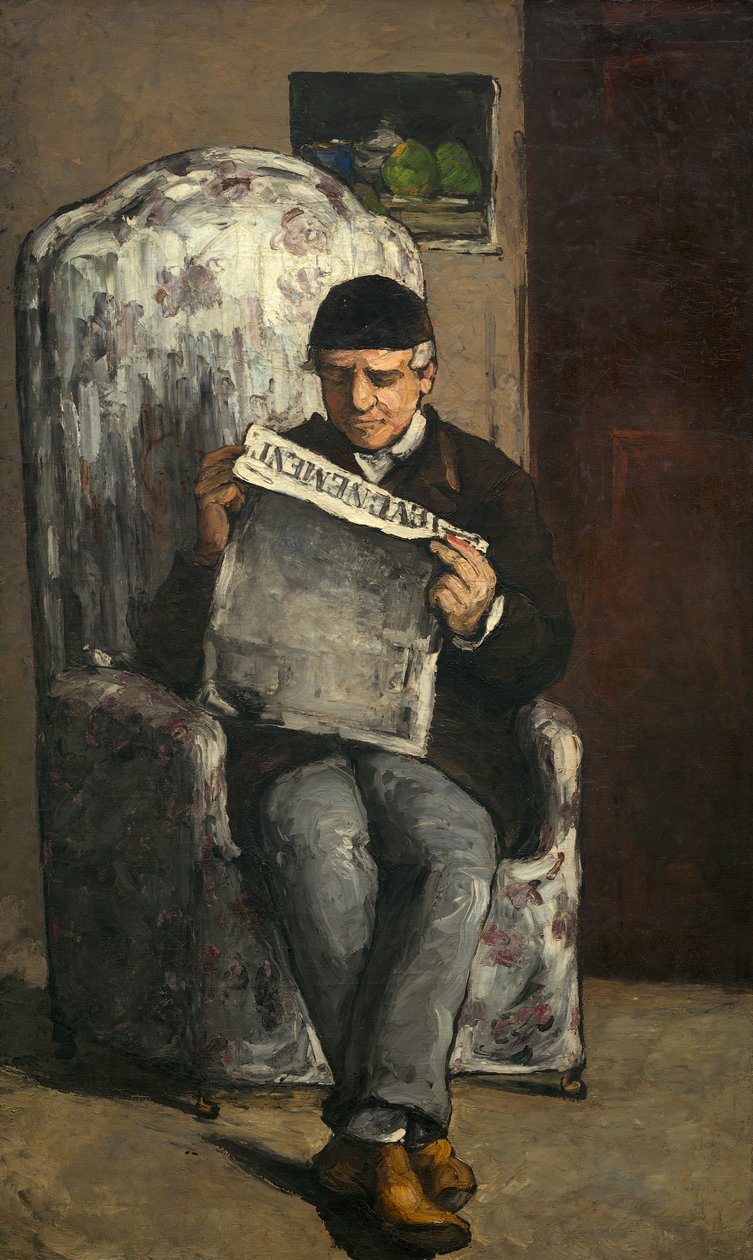 Retrato de Louis-Auguste Cézanne de Paul Cézanne