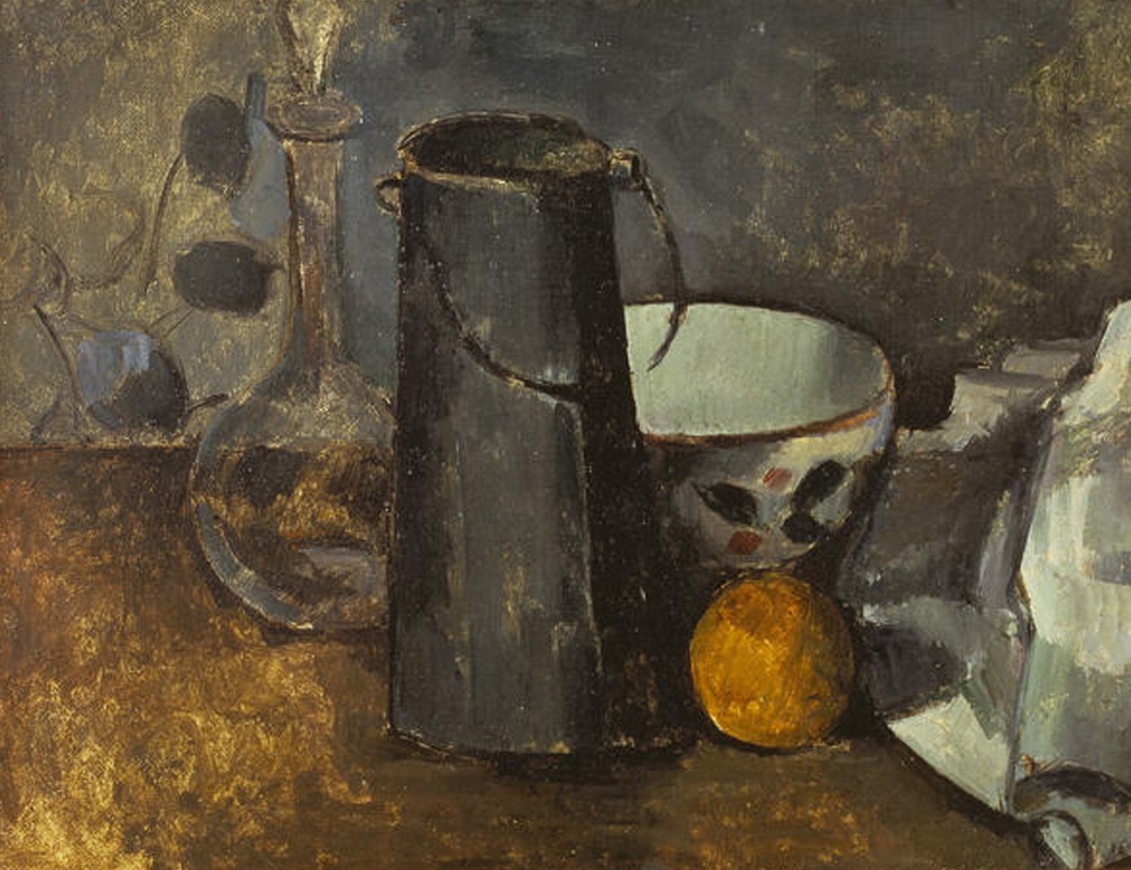 Naturaleza Muerta con Garrafa de Paul Cézanne