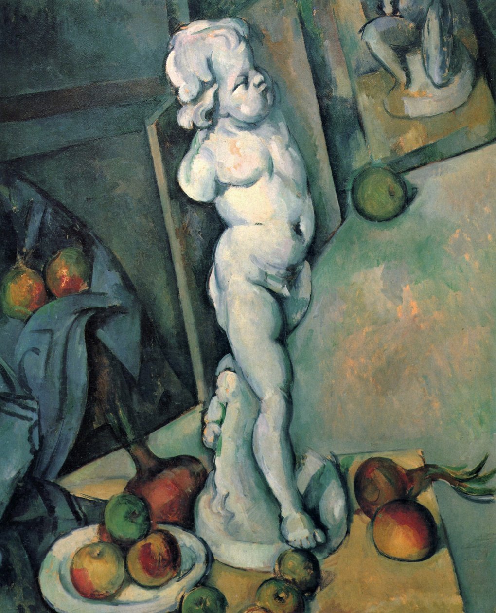 Naturaleza muerta con putto de Paul Cézanne