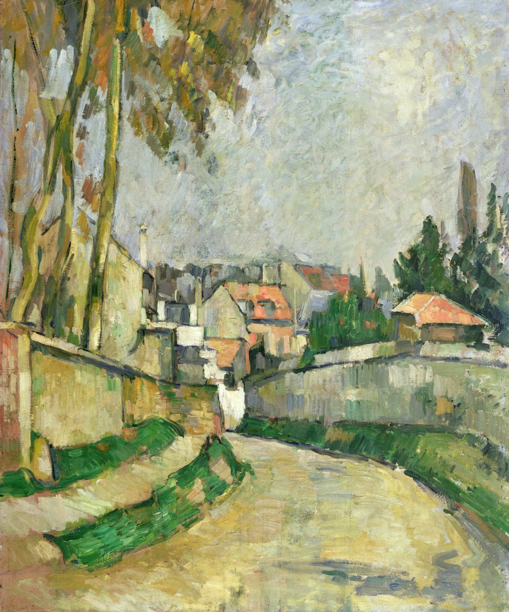 Camino del Pueblo, 1879-82 de Paul Cézanne