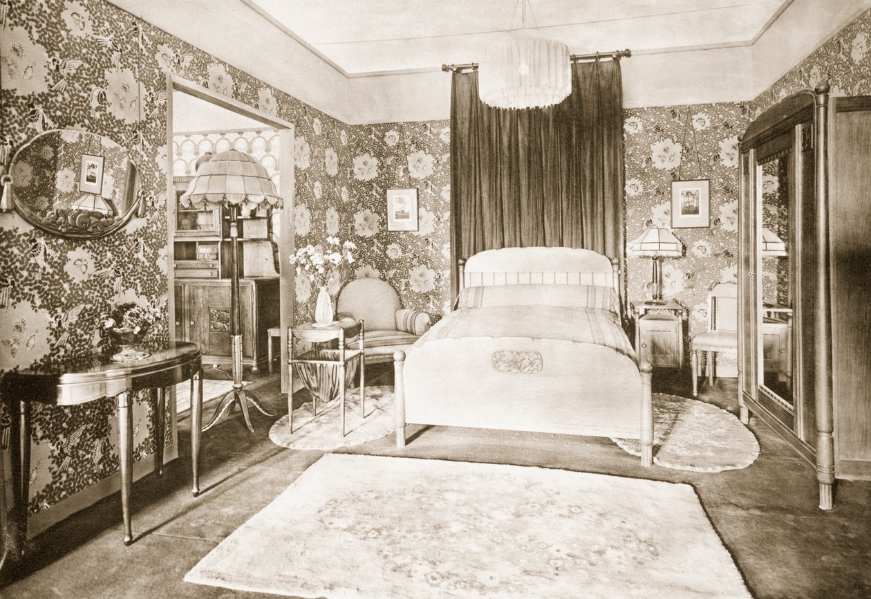 Dormitorio, 1930 de Paul Follot