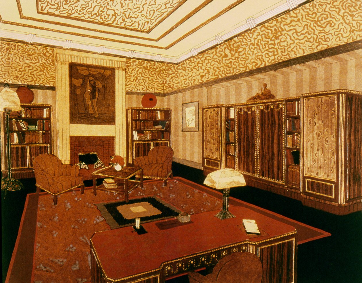 Oficina, 1924 de Paul Follot