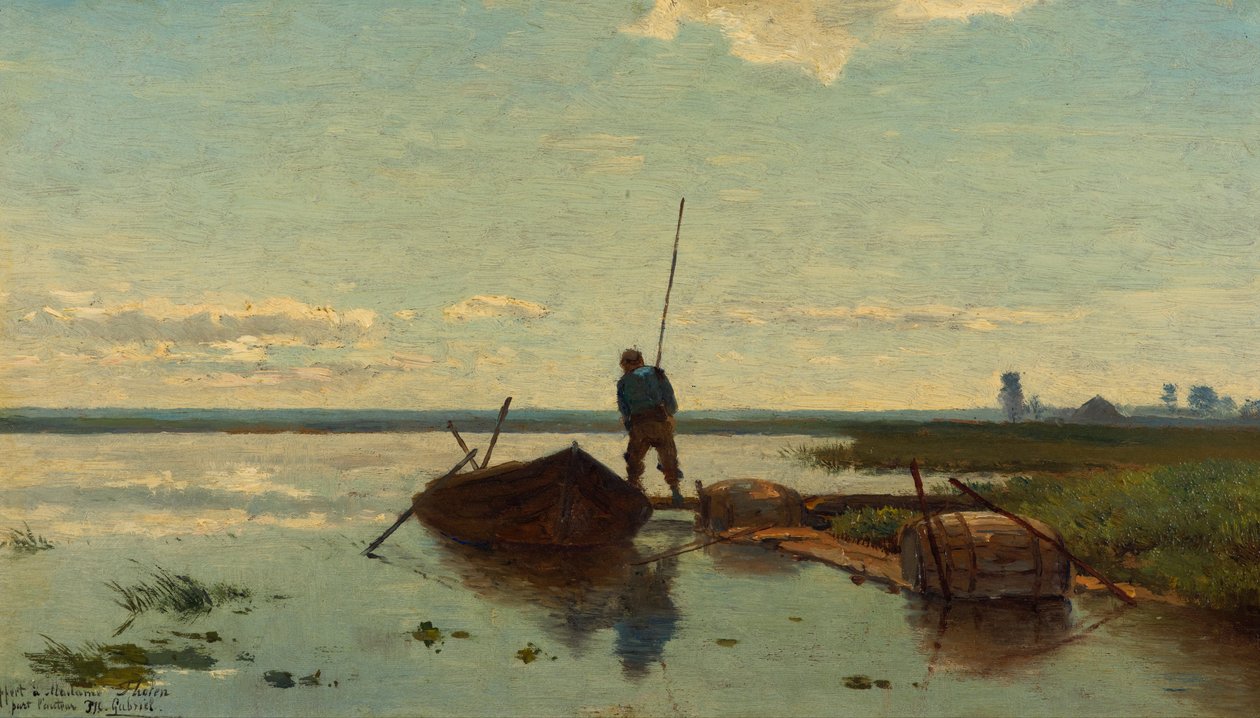 Paisaje de Polder de Paul Joseph Constantin Gabriel