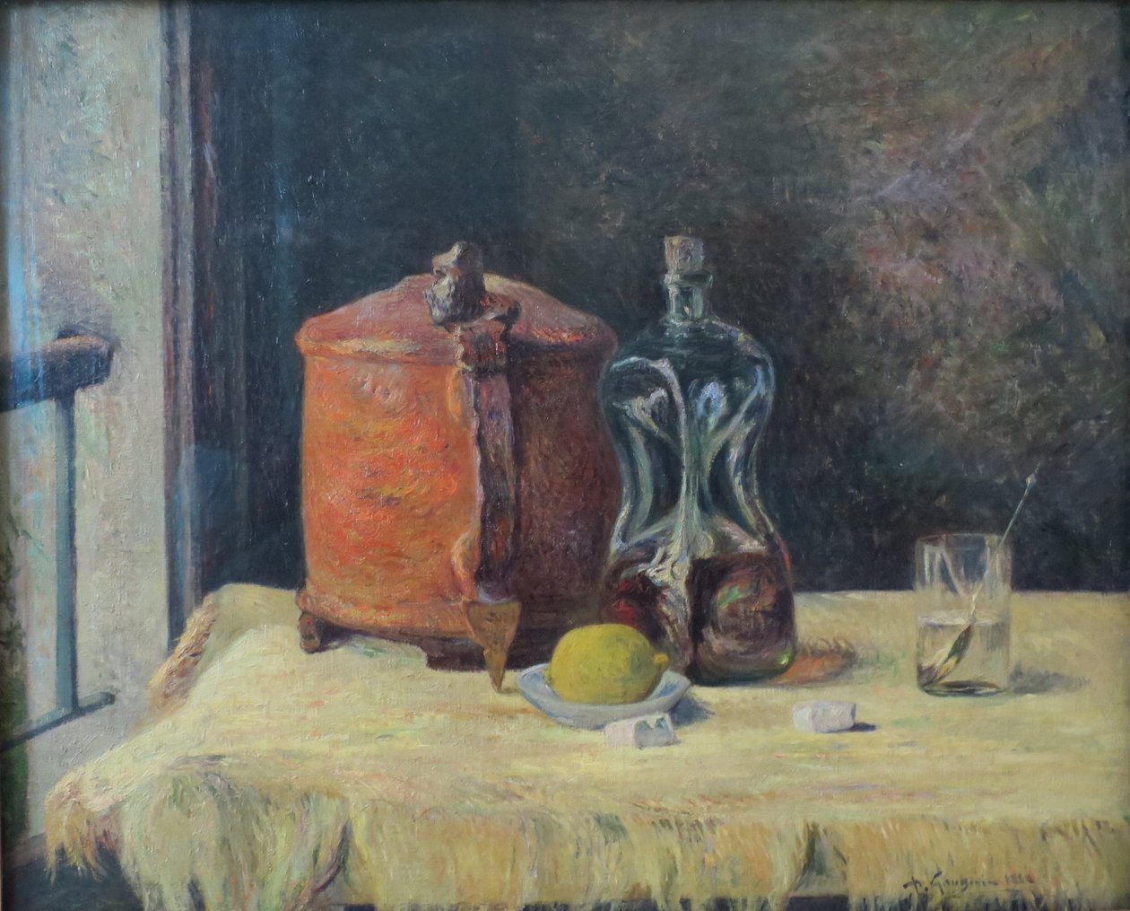 En la ventana de Paul Gauguin