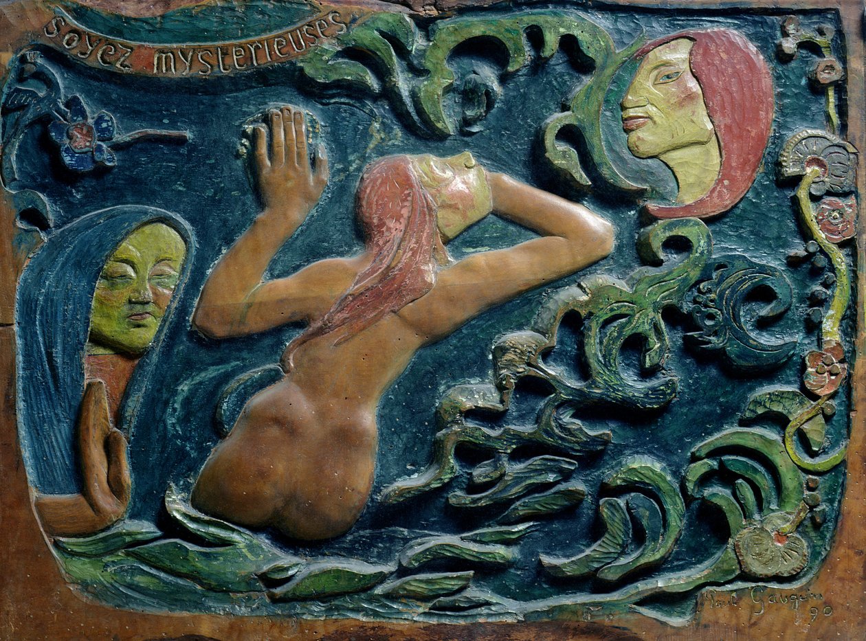 Sé misterioso, 1890 de Paul Gauguin
