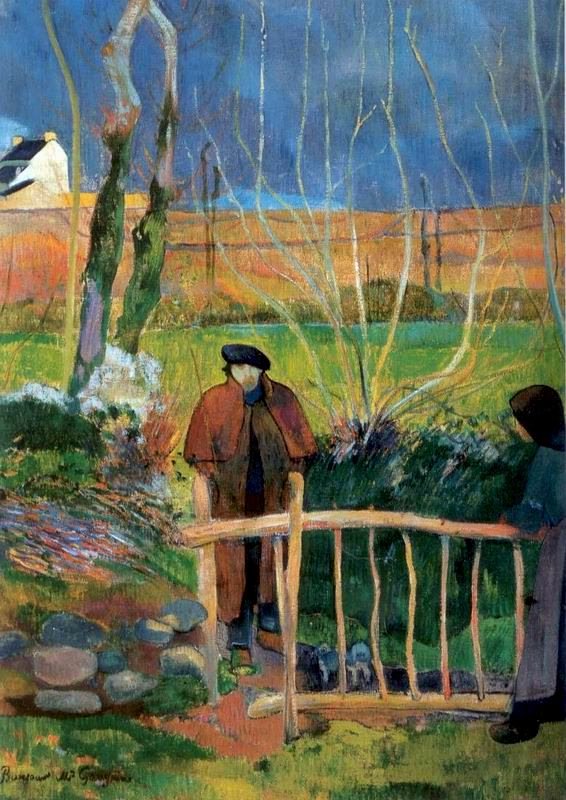 Bonjour Monsieur Gauguin de Paul Gauguin