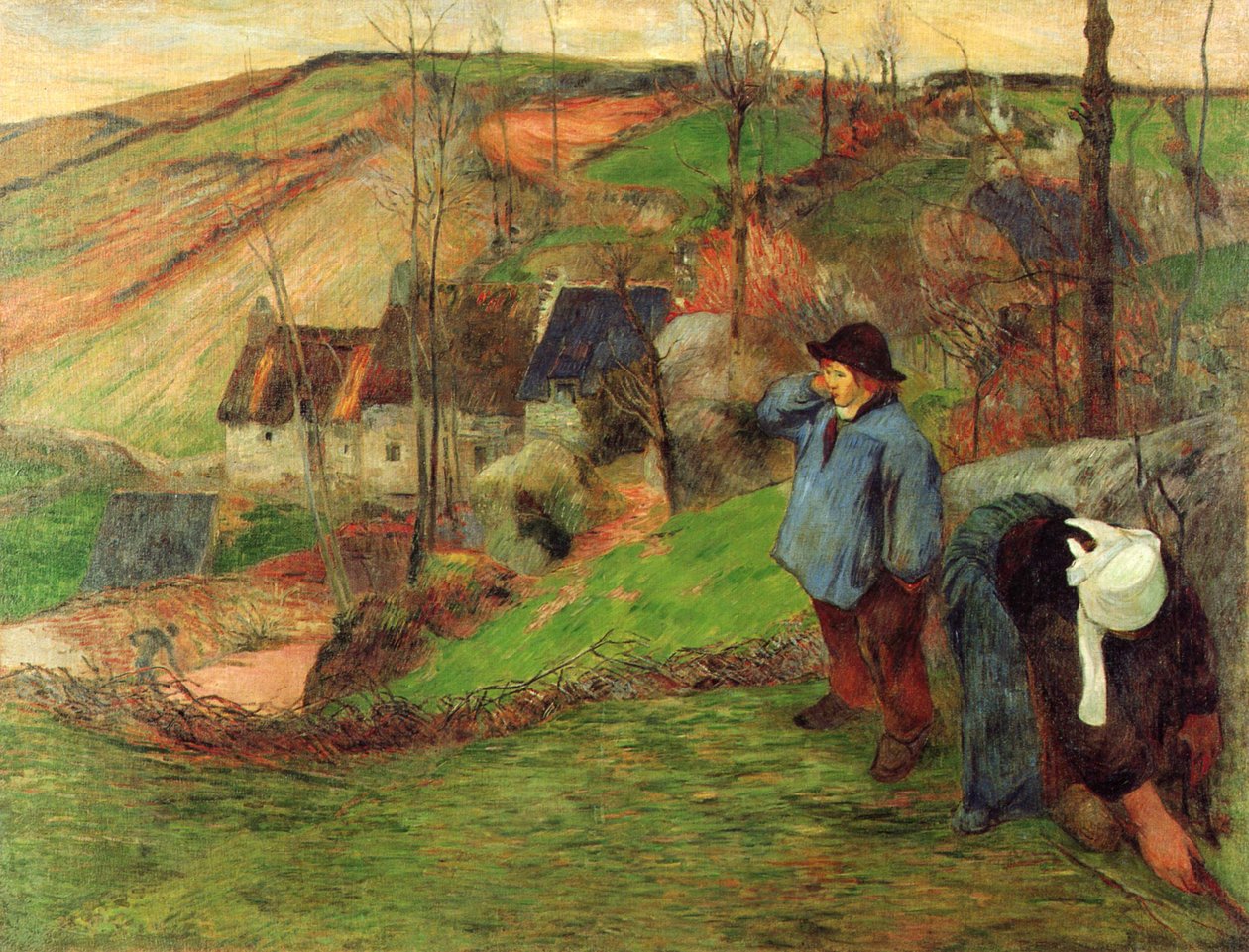 Pastor bretón de Paul Gauguin